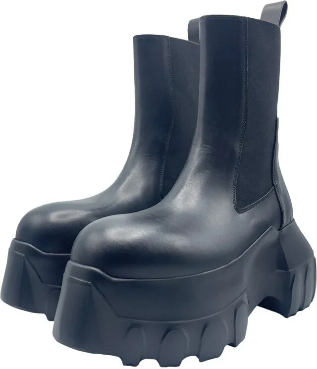 Rick Owens Beatle Mega Tractor Boots Shoes - Image 4