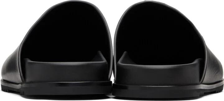 Rick Owens Black Concordians Granola Mules - Image 2