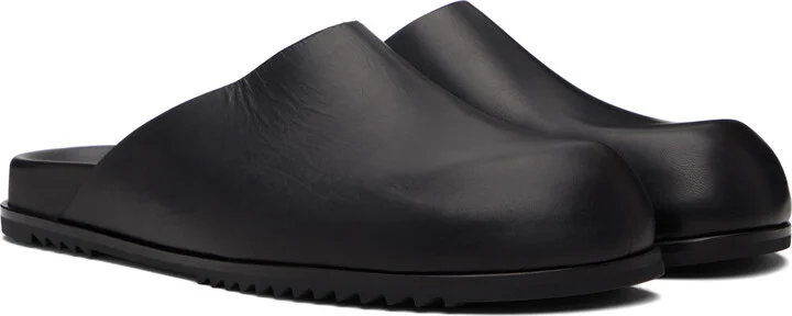 Rick Owens Black Concordians Granola Mules - Image 4