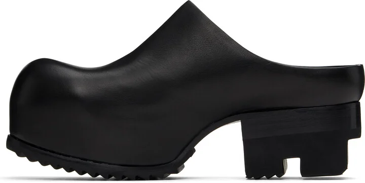 Rick Owens Black Hollywood Ballast Mules - Image 3