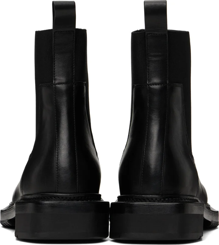 Rick Owens Black Hollywood Beatle Cyclops Boots - Image 2