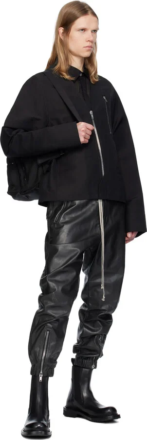 Rick Owens Black Hollywood Beatle Cyclops Boots - Image 5