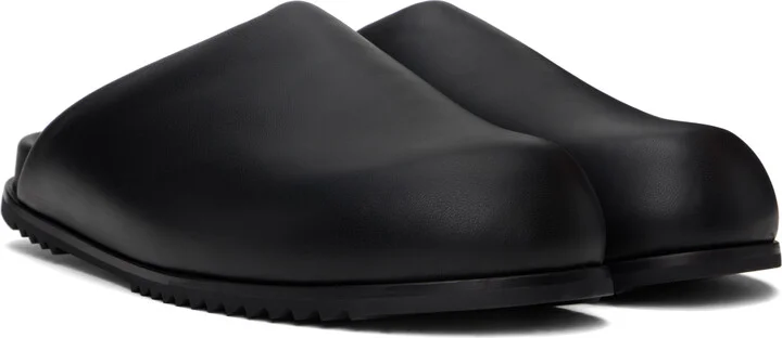 Rick Owens Black Hollywood Granola Mules - Image 4