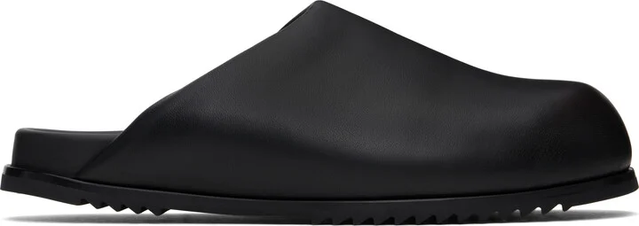 Rick Owens Black Hollywood Granola Mules