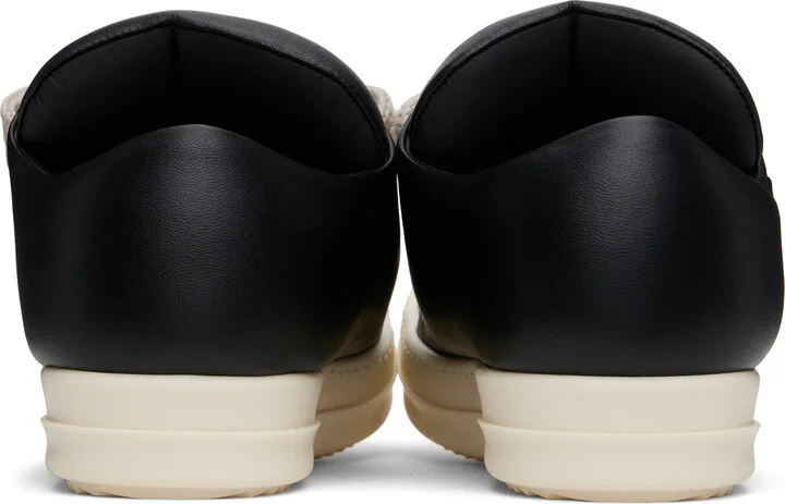 Rick Owens Black Hollywood Jumbolaced Low Sneakers - Image 2