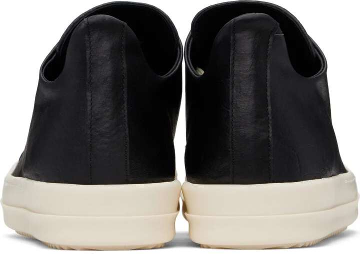 Rick Owens Black Hollywood Low Sneakers - Image 2