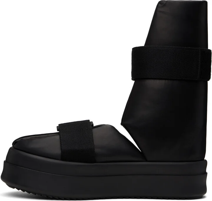 Rick Owens Black Hollywood Splint Sandals - Image 3