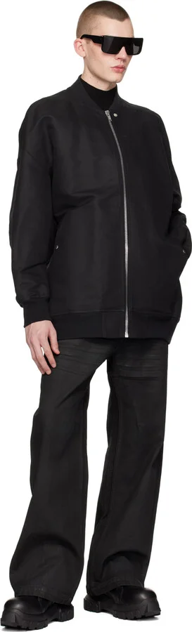 Rick Owens Black Jumbo Laced Bozo Tractor Boots - Image 5