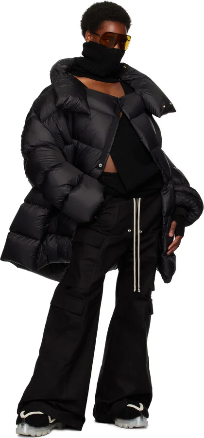 Rick Owens Black Lunar Tractor Boots - Image 5