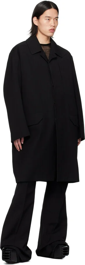 Rick Owens Black Open Splint Kiss Boots - Image 5