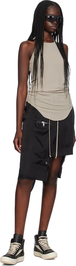 Rick Owens Black Porterville High Vintage Sneakers - Image 5