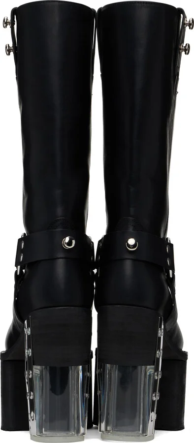 Rick Owens Black Porterville LP Boots - Image 2
