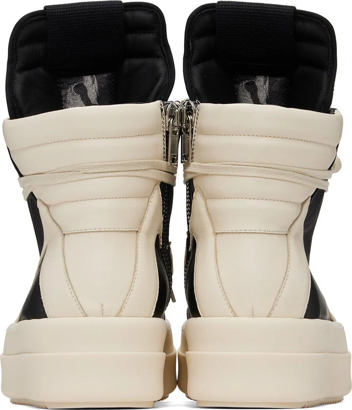 Rick Owens Black Porterville Mega Bumper Geobasket Sneakers - Image 2