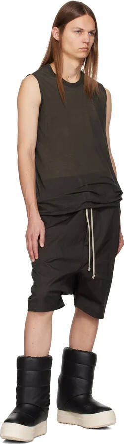 Rick Owens Black Porterville Mega Bumper Lunar Boots - Image 5