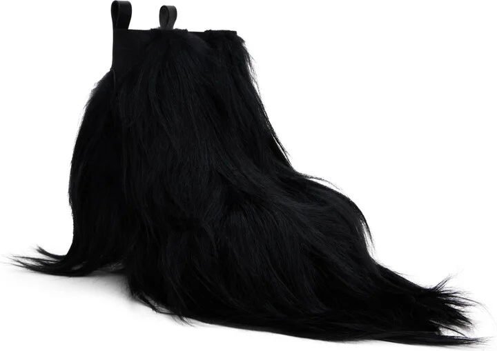Rick Owens Black Porterville Minimal Grill Beatle 65 Chelsea Boots - Image 4