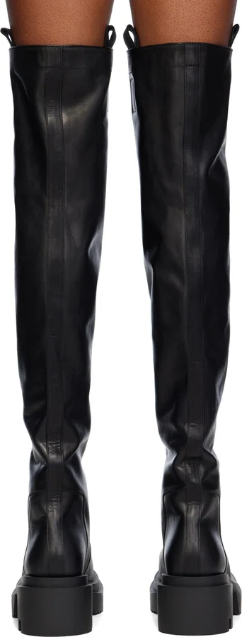 Rick Owens Black Porterville Wader Bogun Boots - Image 2
