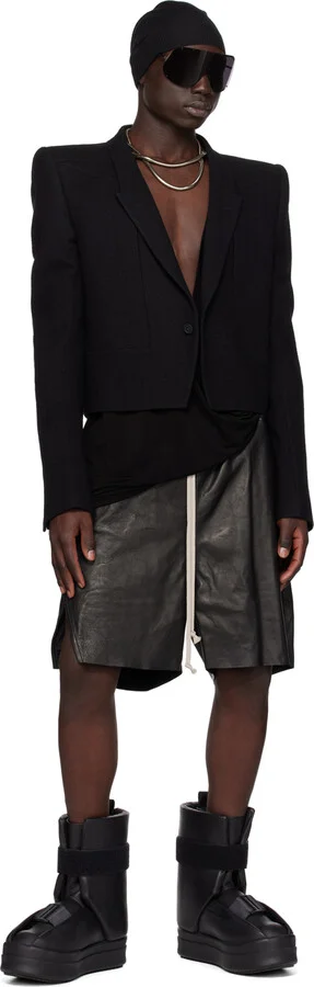 Rick Owens Black Splint Sneakers - Image 5