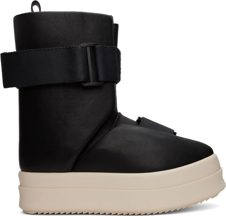 Rick Owens Black Splint Sneakers