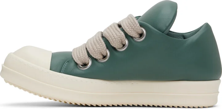Rick Owens Blue Hollywood Jumbolace Sneakers - Image 3