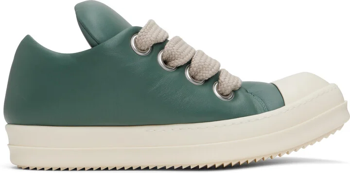 Rick Owens Blue Hollywood Jumbolace Sneakers