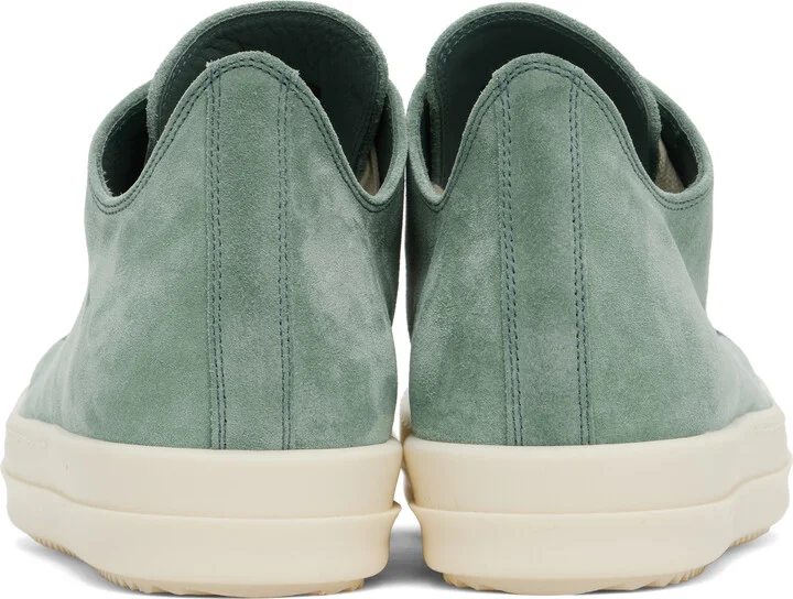 Rick Owens Blue Hollywood Low Sneaks Sneakers - Image 2