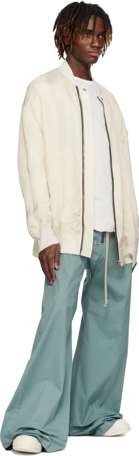 Rick Owens Blue Hollywood Low Sneaks Sneakers - Image 5