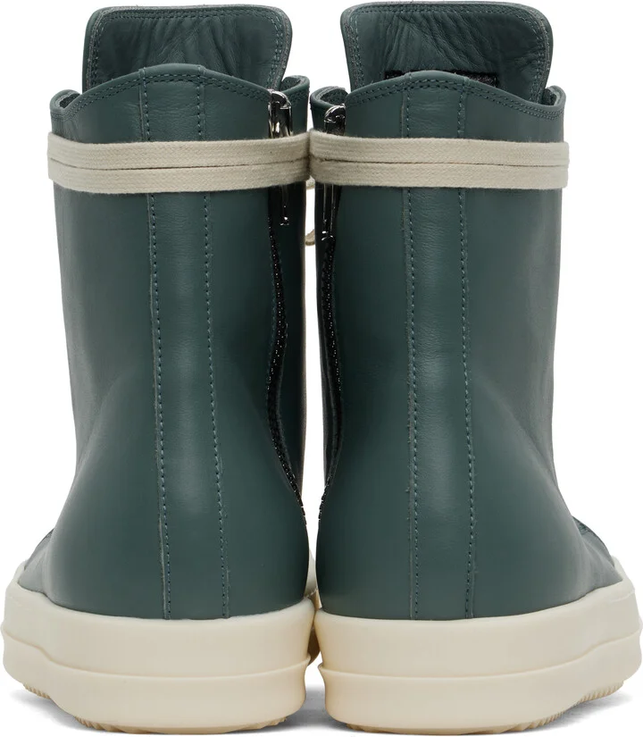 Rick Owens Blue Hollywood Sneakers - Image 2