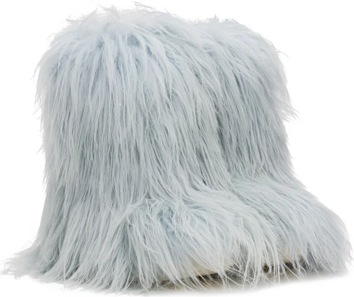 Rick Owens Blue Porterville Mega Bumper Lunar Boots - Image 4