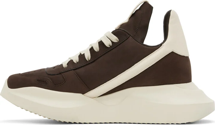 Rick Owens Brown Geth Sneakers - Image 3