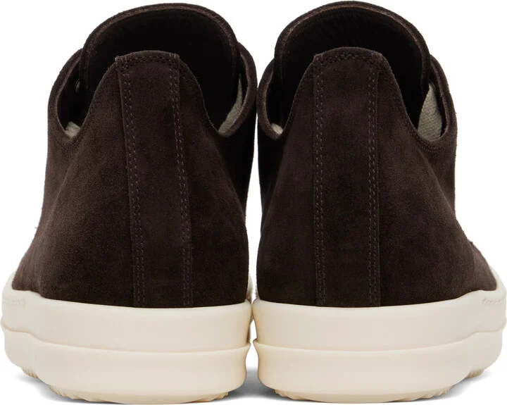 Rick Owens Brown Hollywood Low Sneakers - Image 2