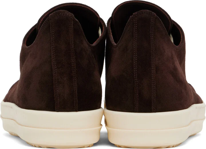 Rick Owens Brown Hollywood Low Sneaks Sneakers - Image 2