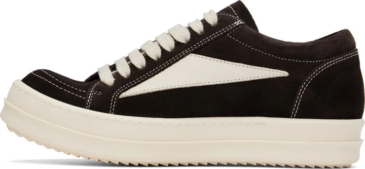 Rick Owens Brown Hollywood Vintage Sneaks Sneakers - Image 3