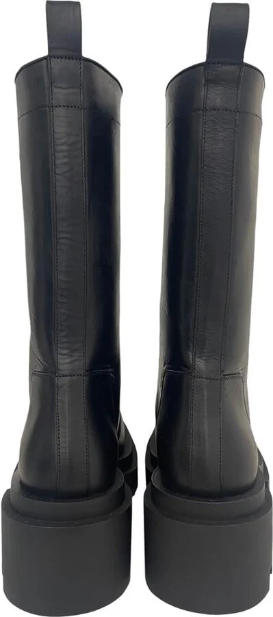 Rick Owens Calf Pull On Bogun Boots Shoes - Image 4