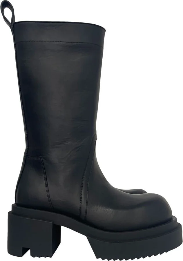 Rick Owens Calf Pull On Bogun Boots Shoes