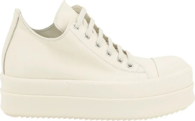 Rick Owens Chunky-Sole Lace-Up Sneakers