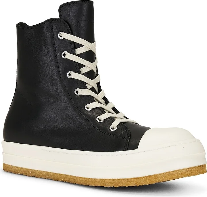 Rick Owens Creeper Sneaker in Black - Image 2
