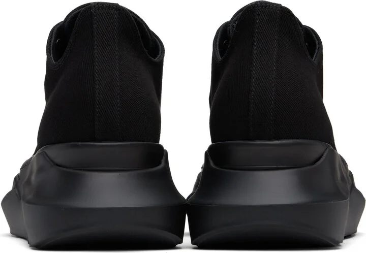 Rick Owens DRKSHDW Black Hollywood Abstract Low Sneaks Sneakers - Image 2