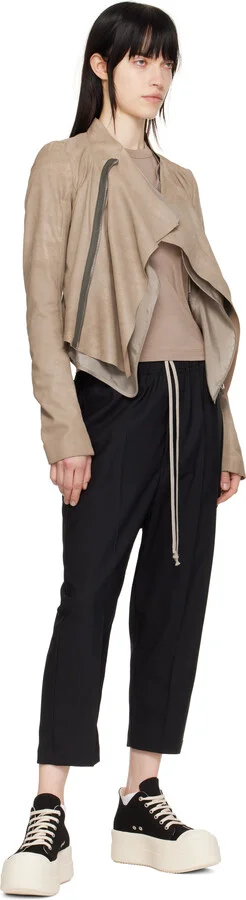 Rick Owens DRKSHDW Black Hollywood Double Bumper Low Sneaks Sneakers - Image 5