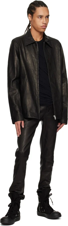 Rick Owens DRKSHDW Black Hollywood Hexa Sneaks Sneakers - Image 5