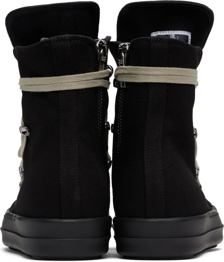 Rick Owens DRKSHDW Black Hollywood Hexa Sneaks Sneakers - Image 2