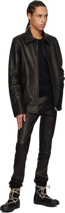 Rick Owens DRKSHDW Black Hollywood Hexa Sneaks Sneakers - Image 5