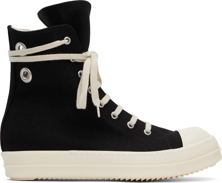 Rick Owens DRKSHDW Black Hollywood Sneaks Sneakers