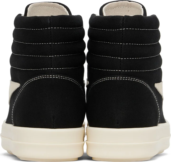 Rick Owens DRKSHDW Black Hollywood Vintage High Sneaks Sneakers - Image 2