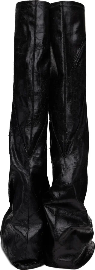 Rick Owens DRKSHDW Black Porterville Fetish Sneakers - Image 2