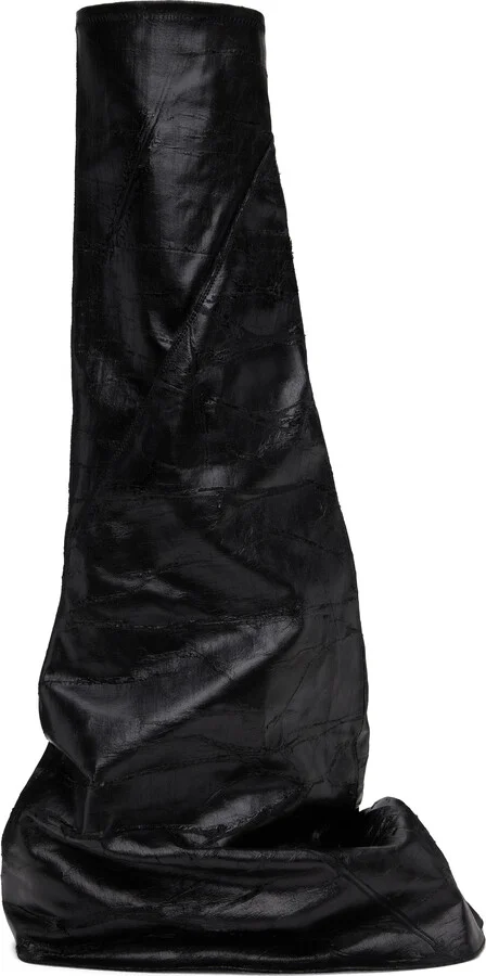 Rick Owens DRKSHDW Black Porterville Fetish Sneakers