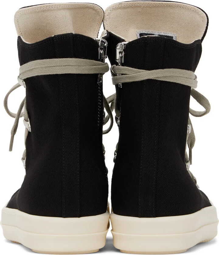 Rick Owens DRKSHDW Black Porterville Hexa Sneaks Sneakers - Image 2