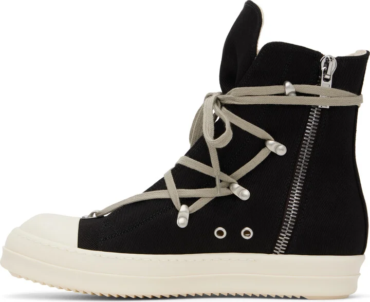 Rick Owens DRKSHDW Black Porterville Hexa Sneaks Sneakers - Image 3