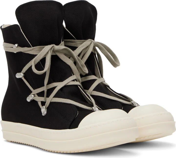 Rick Owens DRKSHDW Black Porterville Hexa Sneaks Sneakers - Image 4