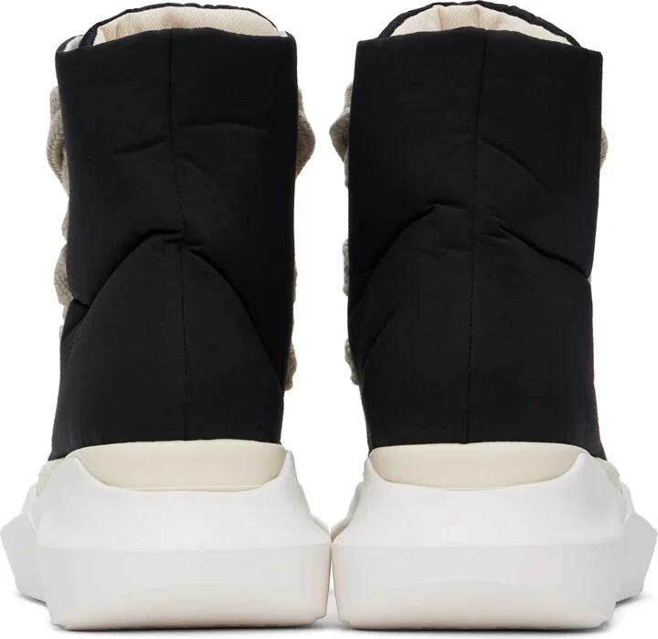 Rick Owens DRKSHDW Black Porterville Jumbo Laced Abstract Sneakers - Image 2
