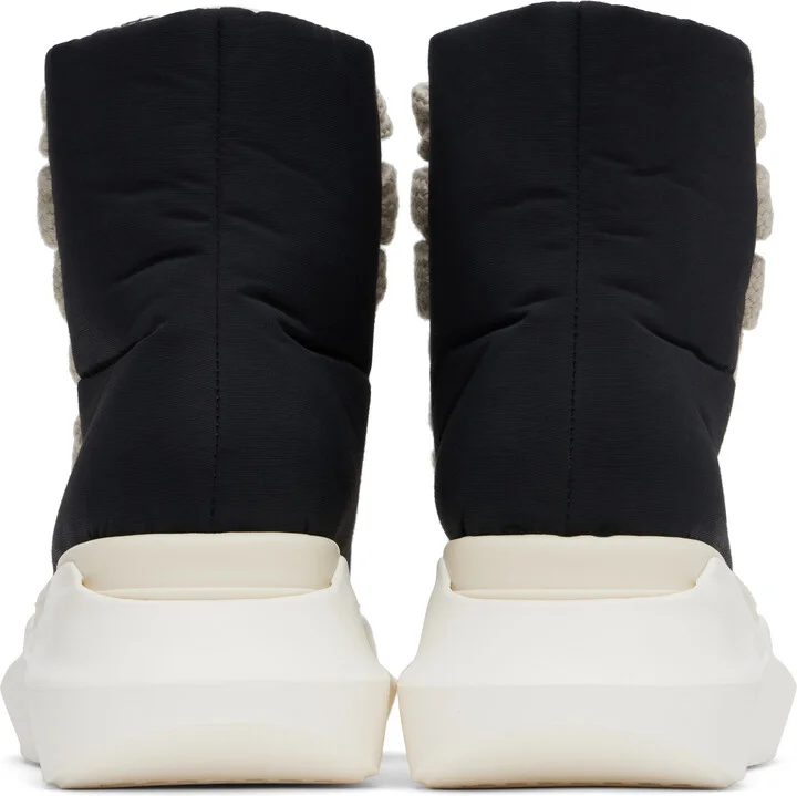 Rick Owens DRKSHDW Black Porterville Jumbo Laced Abstract Sneakers - Image 2